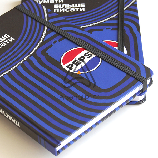 Блокнот - тверда обкладинка на замовлення