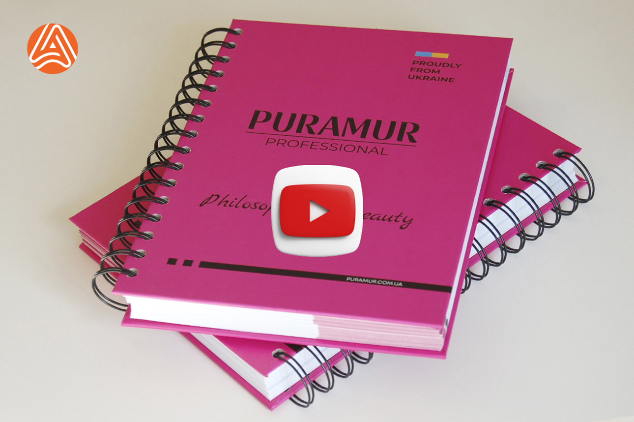 Друк блокнотів на пружині! Замовити!