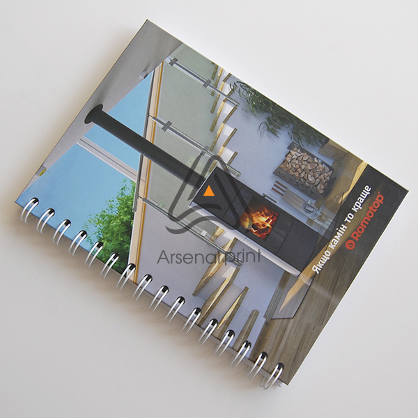 Друк блокнотів - тверда палітурка