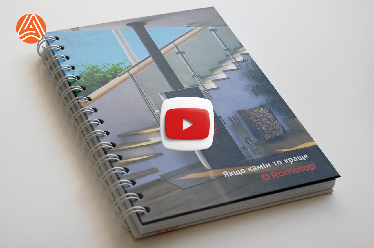 Замовити друк блокнотів, тверда обкладинка на пружині