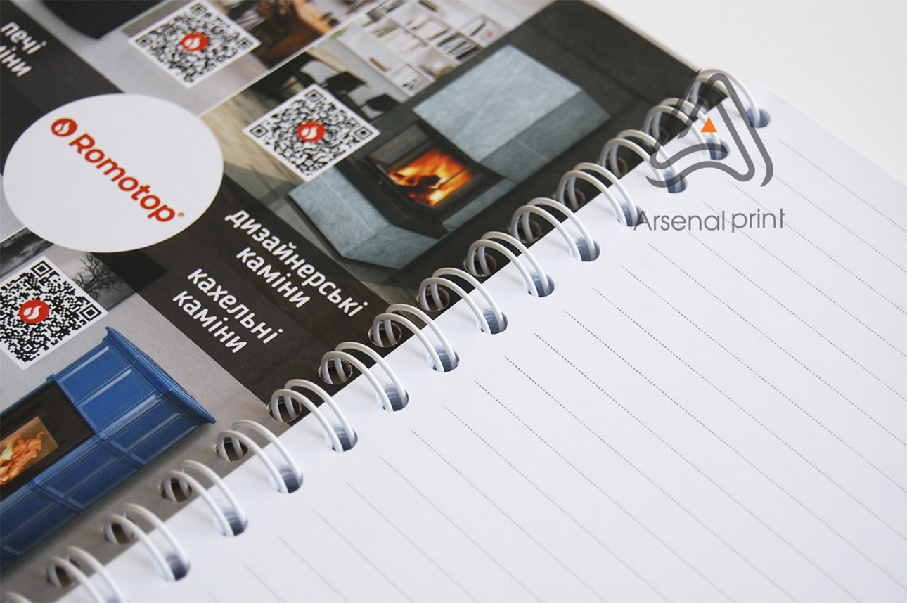 Друкарня - Друк блокнотів, тверда обкладинка