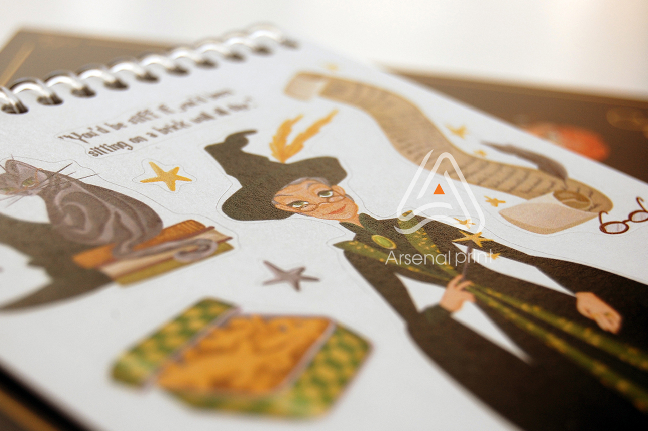 Друк стікербука на замовлення