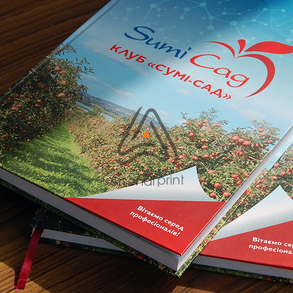 Друк блокнотів - А4 формат, тверда обкладинка