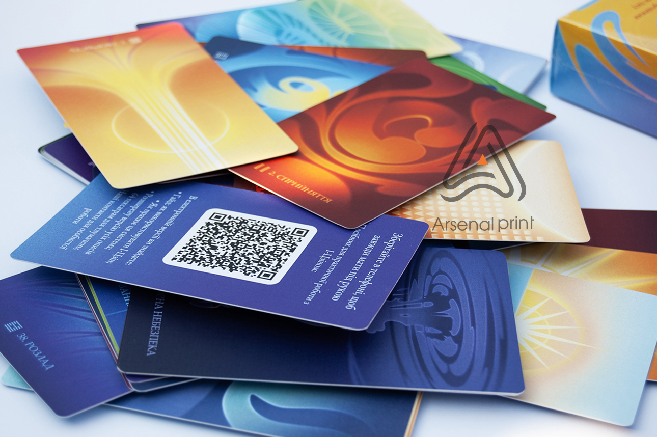 Кольоровий друк колоди карт