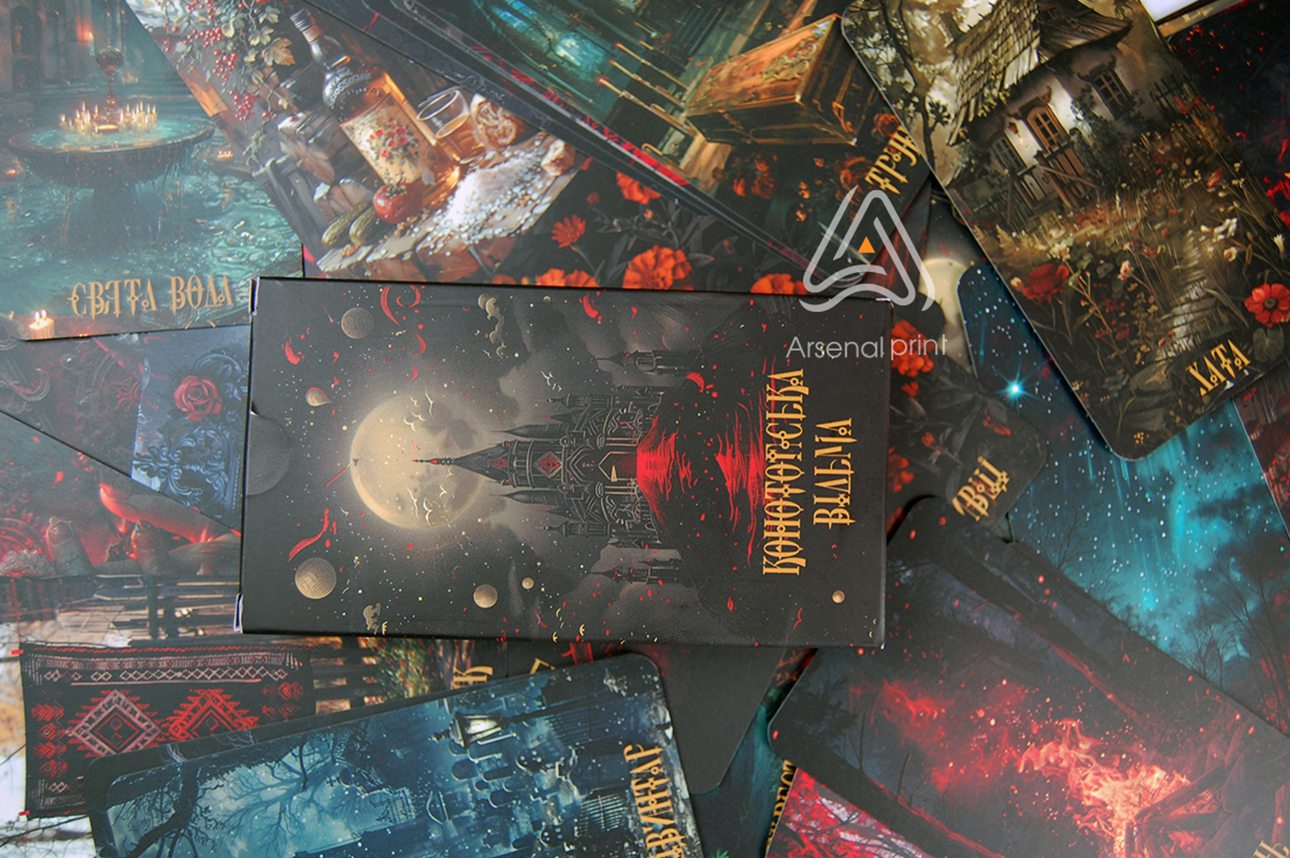 Друкарня- друк карт ТАРО