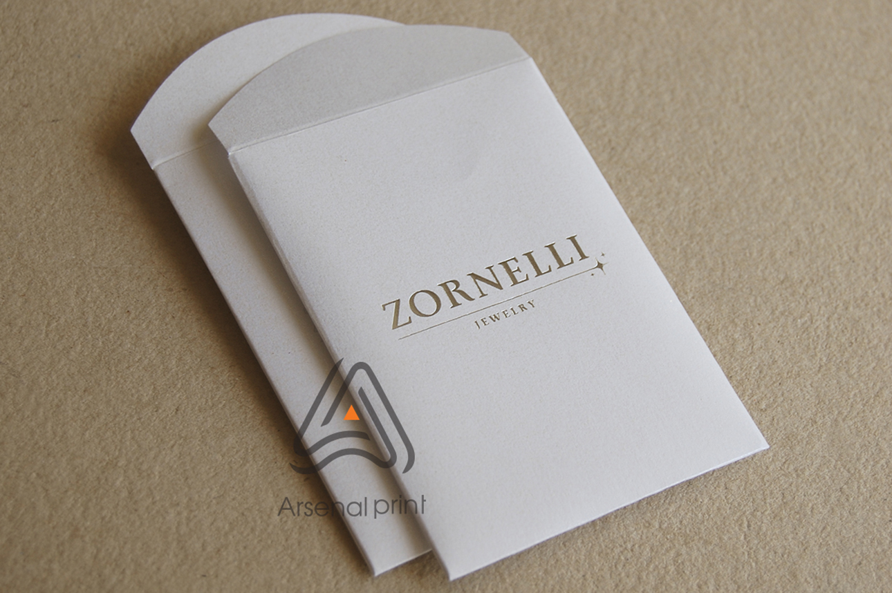 Конверти із тисненням 70х100мм