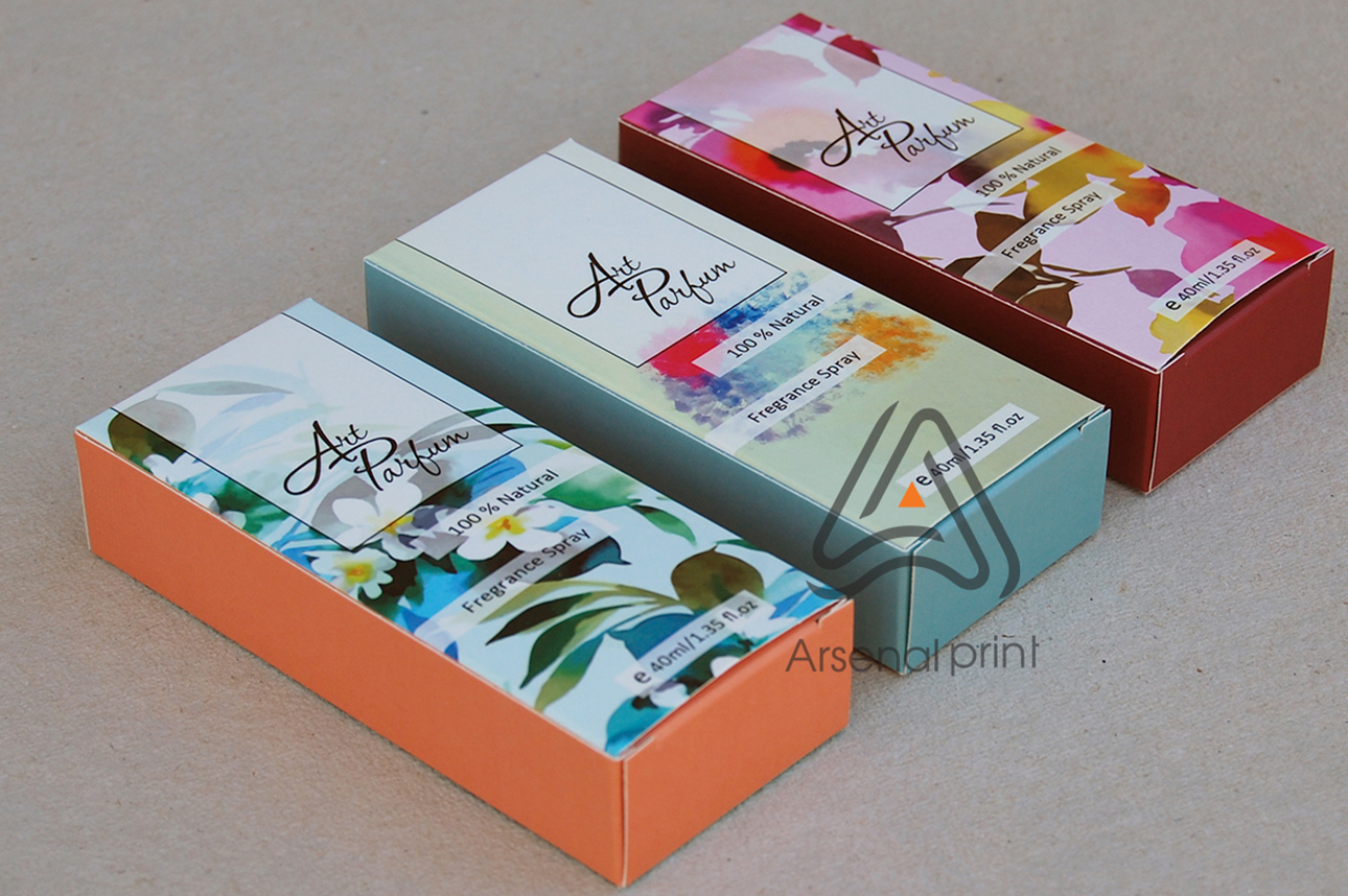 Друк картонних коробок для парфумів