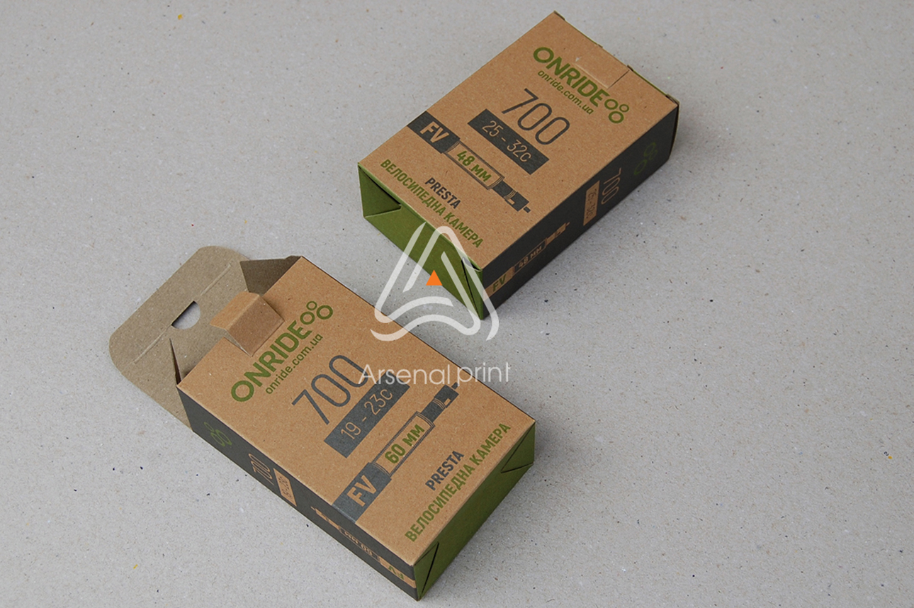 Замовити друк картонної крафт коробки
