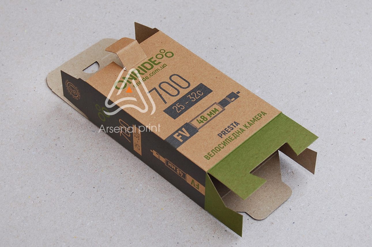 Замовити друк картонної коробки - КРАФТ картон