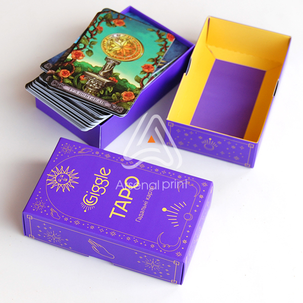 Друк картонної коробки для карт ТАРО