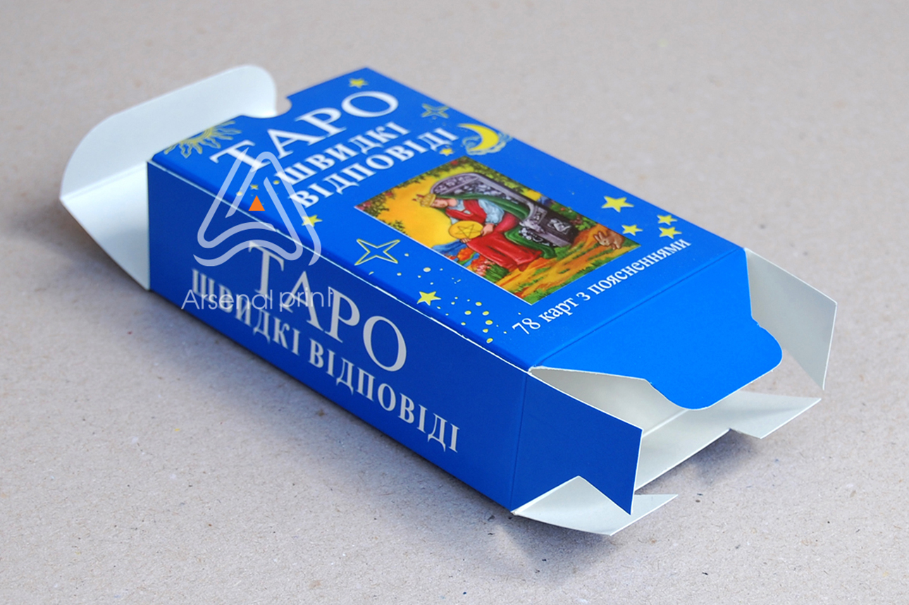 Замовити друк коробки ТАРО