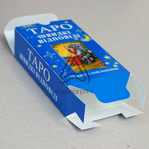 Друк і виготовлення коробок для ТАРО