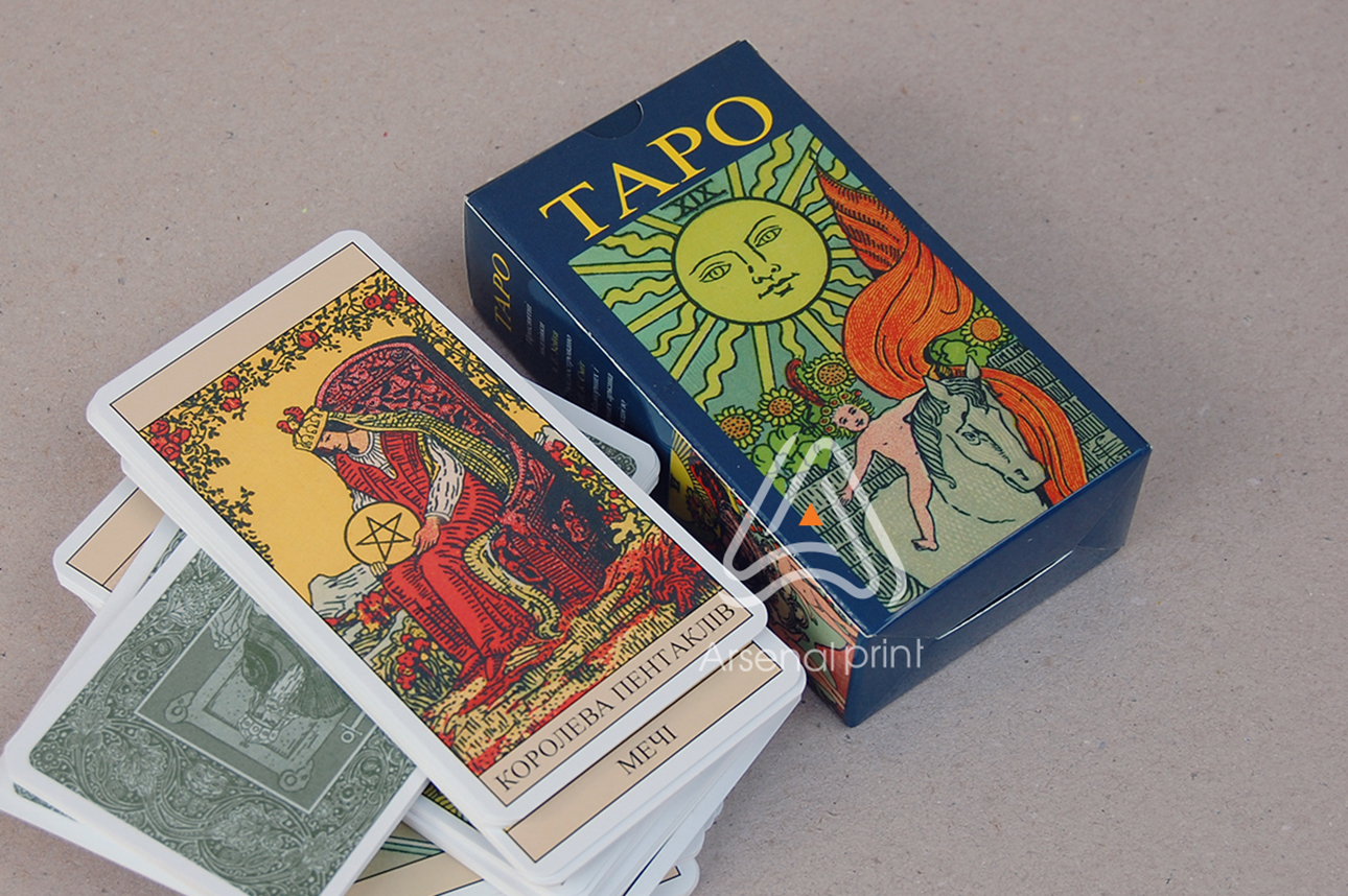 Карти Таро - друк коробки