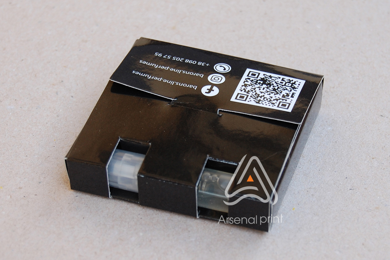 Розробка упаковки під тестери - картонна коробка футляр