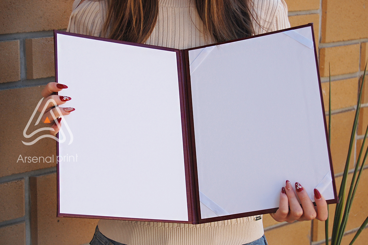 М'яка обкладинка з поролоном - А4