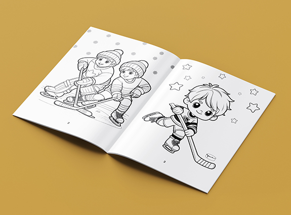 Розмальовка - друк і дизайн на замовлення