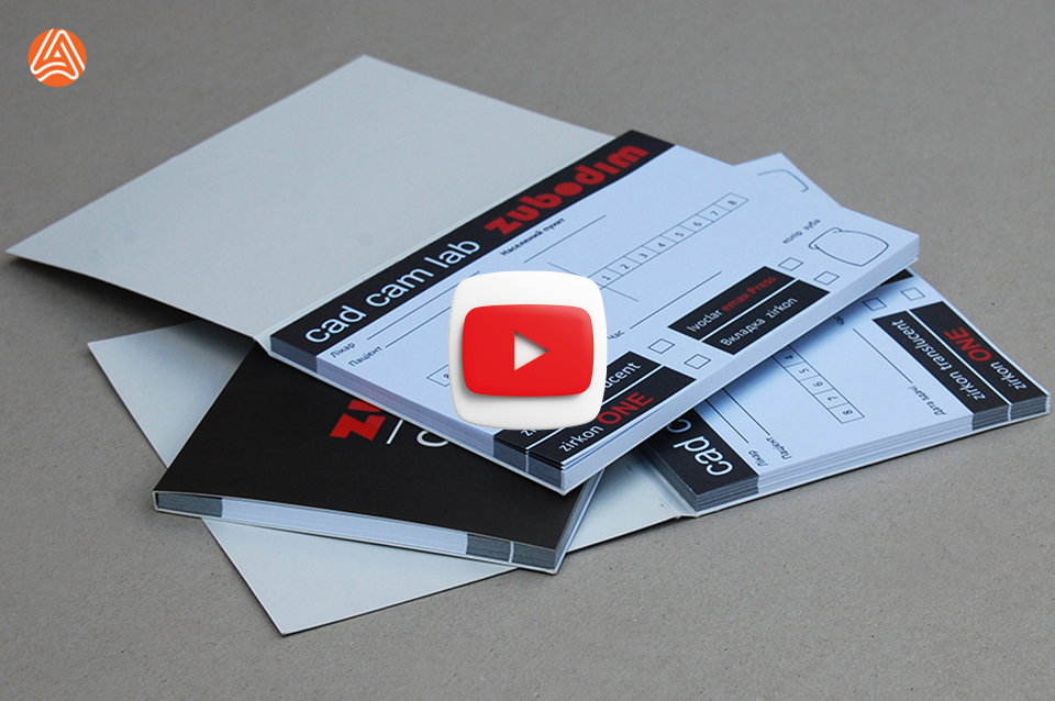 Друк відривних блокнотів з обкладинкою