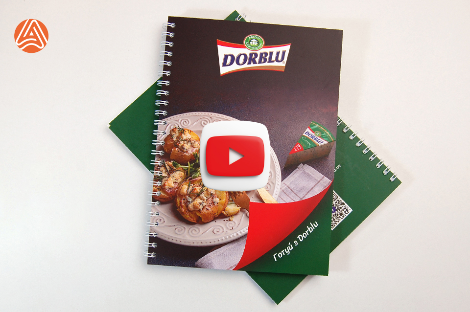 Друк блокнотів - чисті аркуші