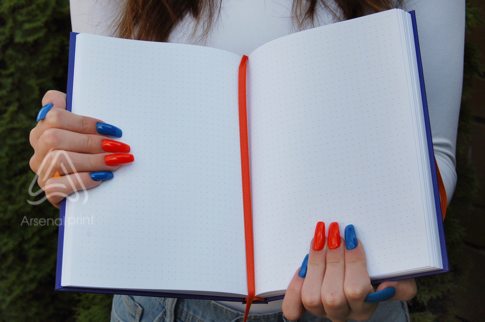 Друк блокнотів із власним дизайном обкладинки - Тверда обкладинка