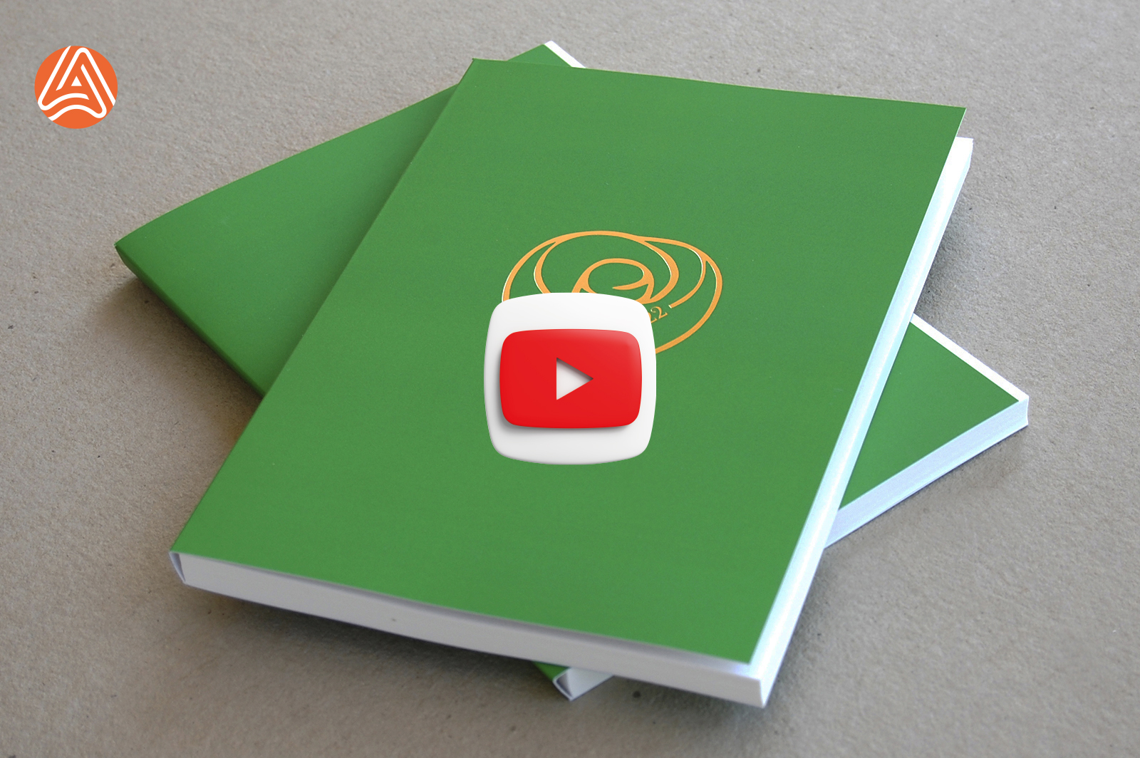 Блокнот відривний із тисненням на обкладинці