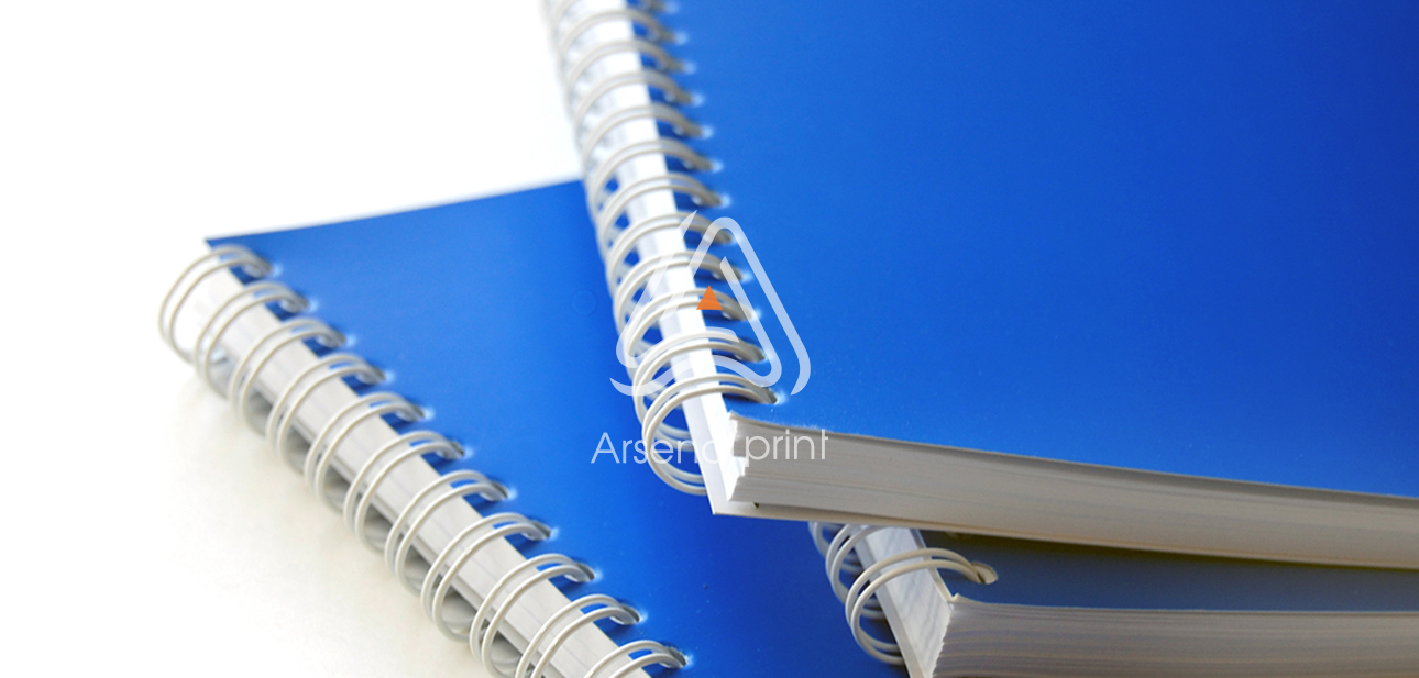 Блокноти із скріпленням на пружину