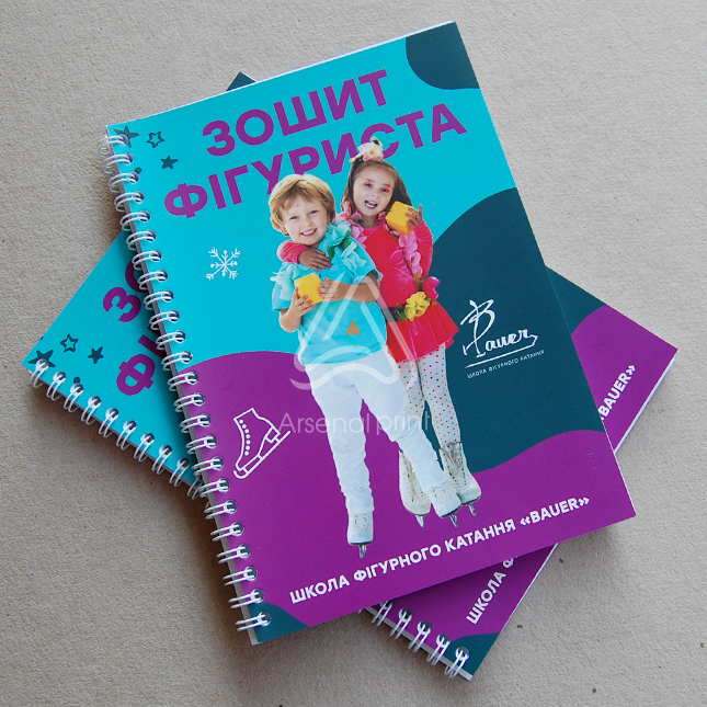 А5 формат   пружина по довшій стороні