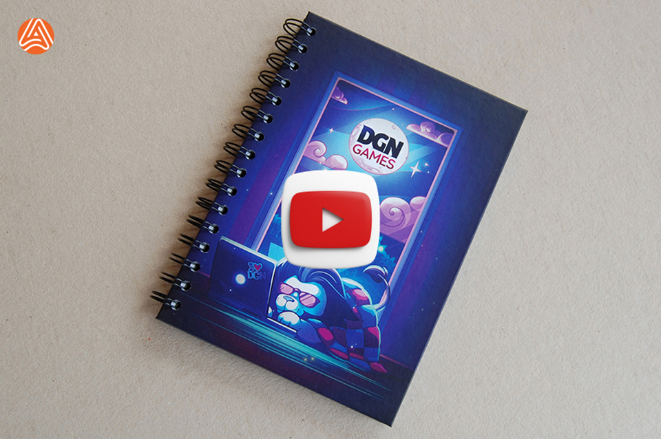 Друк блокнотів, з кашированою обкладинкою