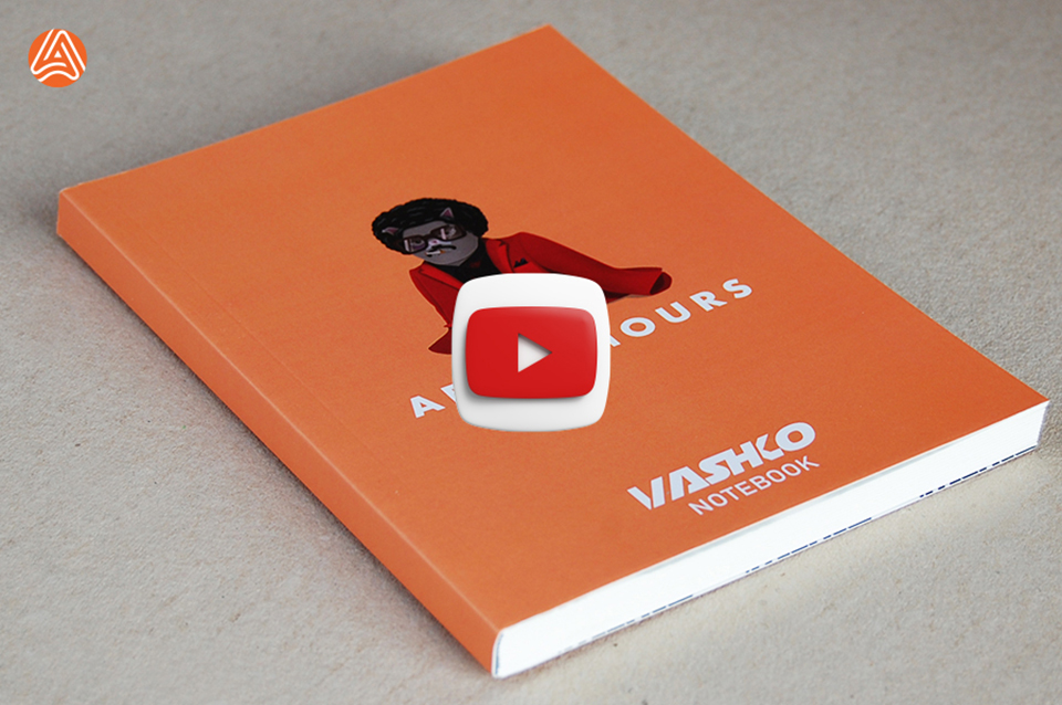 Друк блокнотів - А5 формат, склейка