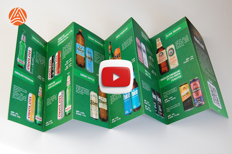 Друк буклетів на 4 біга