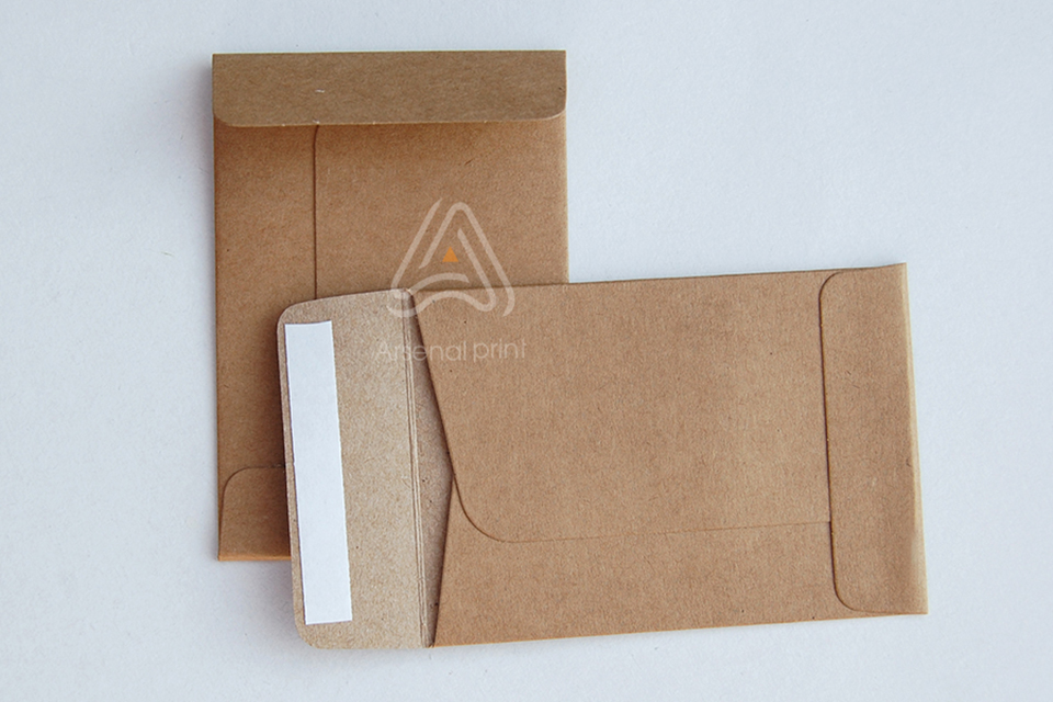 Друк на Конвертах із крафт картону