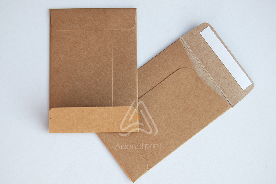 Замовити конверти із крафт картону