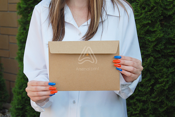 Крафт конверти С5