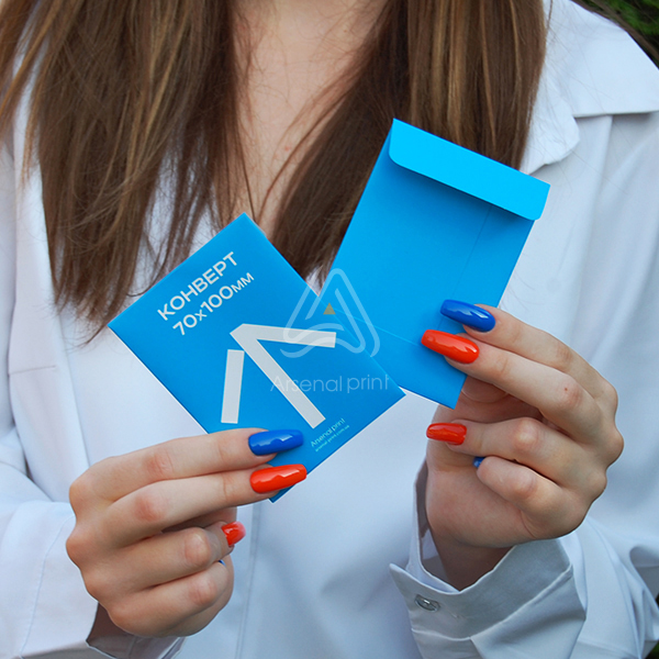 Друк конвертів 7х10см