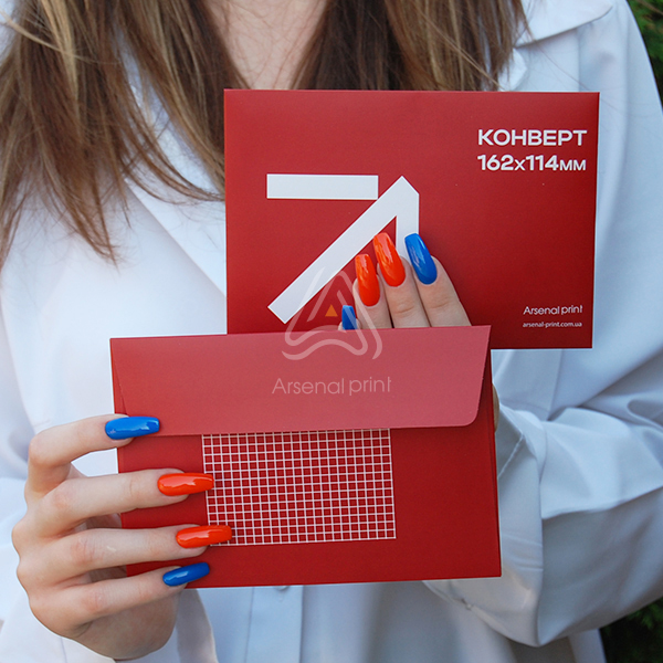 Друк конвертів С6