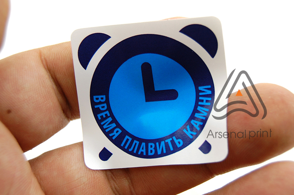 Друк квадратних наліпок