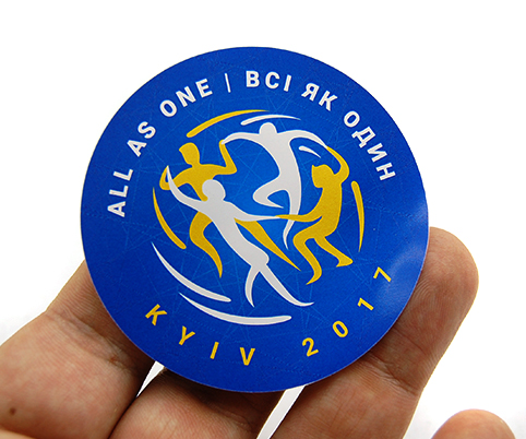 Круглі наліпки