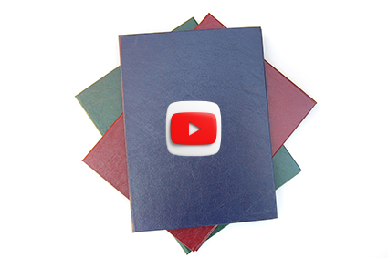 Синя - А5 тверда обкладинка