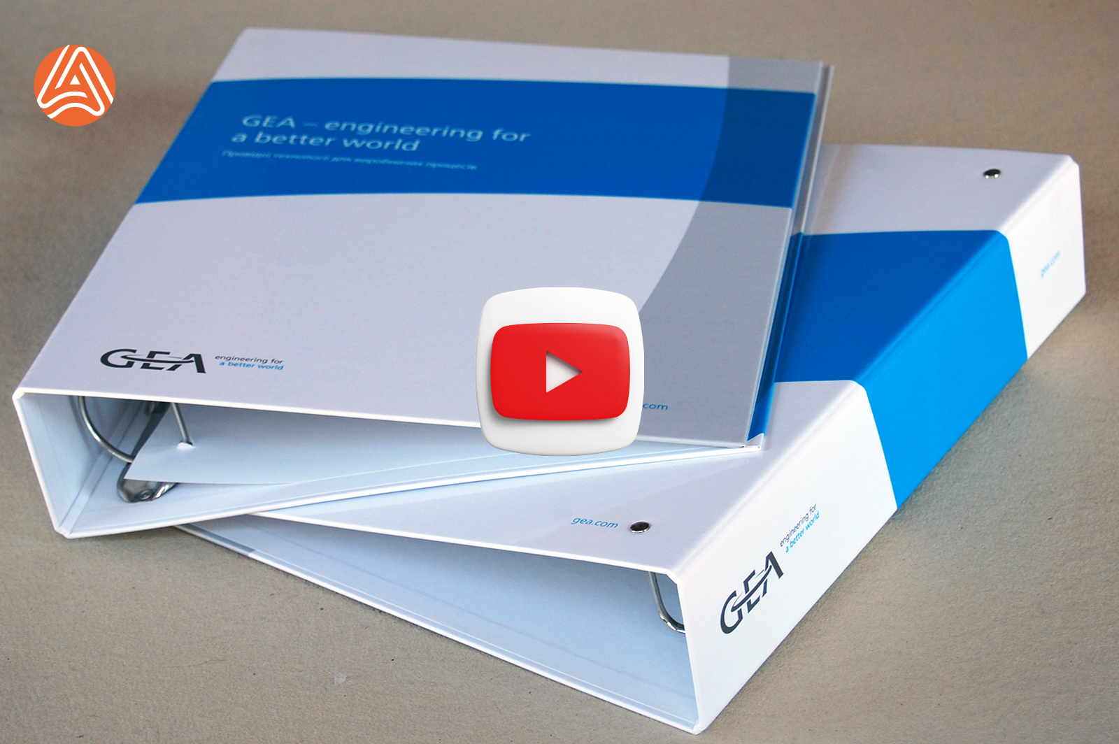 Друк папок з кільцевим механізмом