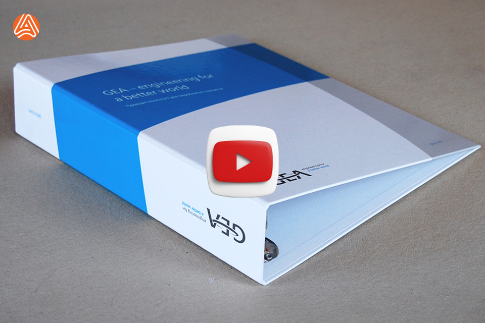 Друк папок - металеві кільця