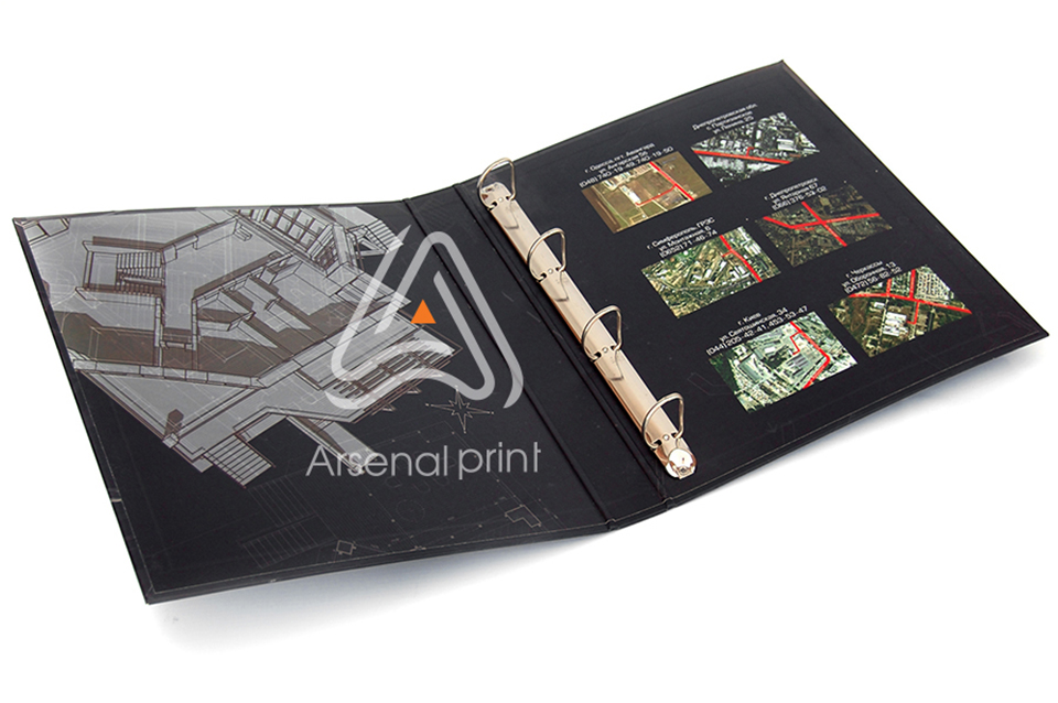 Замовити картонні папки з кільцями