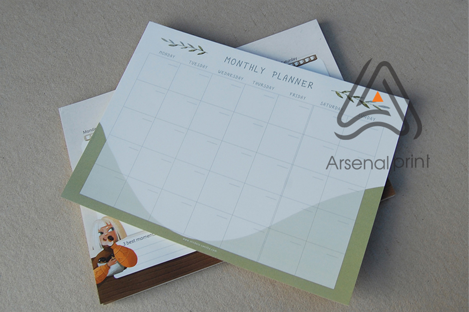 monthly planner print