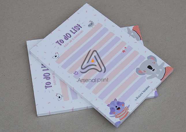 Друк відривних планерів  -  А6 формат