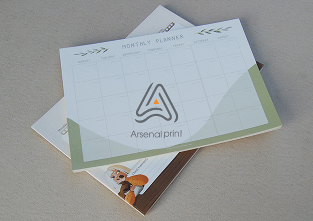 Друк відривних планерів  -  А2 формат