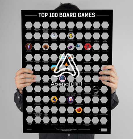 Друк Скретч постерів — А2