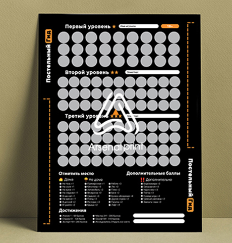 Друк Скретч постерів — А3