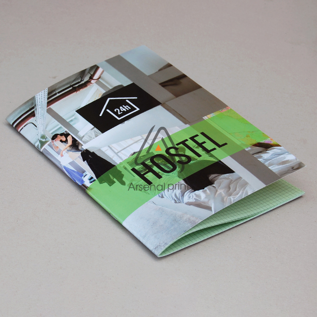 Друк зошитів - А4 формат   48 сторінок (24 аркуші)