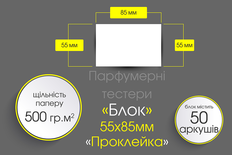 Купити - Блотери продаж -тестери для парфумів