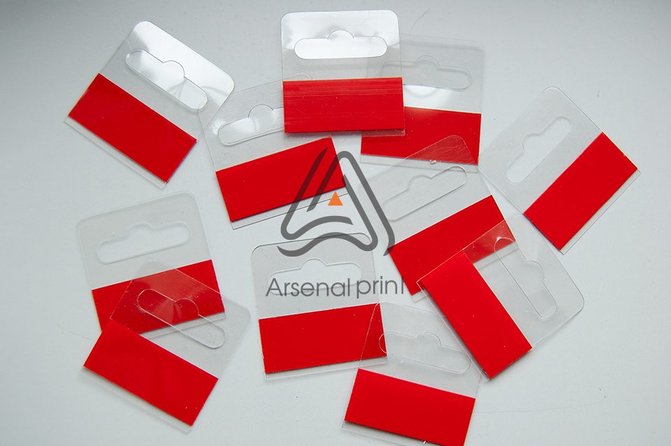 Пластикова наліпка - Євровішак