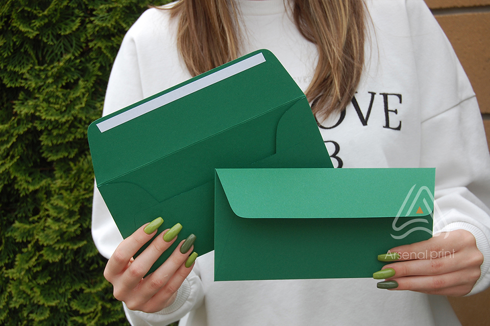 Купити зелені конверти