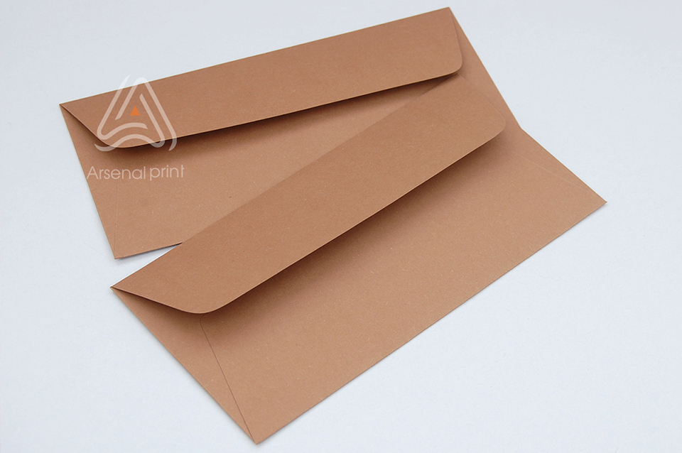 Карамельний конверт - купити Євро - дизайнерський картон